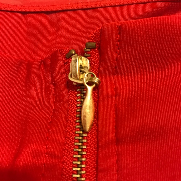 Strapless Little Red Dress with Zipper forever21 - Picture 4 of 6